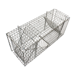 Animal Trap Foldable 2 Door 66CM X 23.5CM X 30CM CH628-2