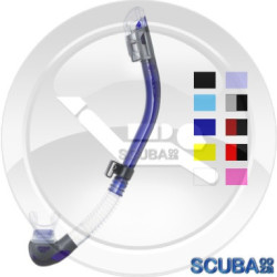 Tusa Hyperdry Max Snorkel - Blue Clear