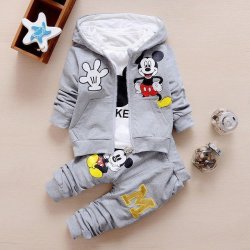 Xemonale Boys Clothes Sets - Silver 4T