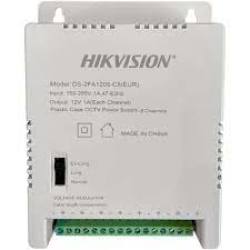 Hikvision Cctv 12 Volts 8 Channel Power Supply - DS-2FA1205-D8 Eur