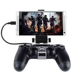 Sunky PS4 Slim Pro Controller Android Phone Clip 180 Degree Gaming Holder Mount Stand Bracket For Playstation 4 Slim Pro Dualshock Console - 6