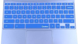Samsung Chromebook Keyboard Cover Protector Skin For Samsung Arm 11.6" Chromebook 2 XE500C12 Chromebook 3 XE500C13 11.6 Inch Chromebook By Casebuy Blue