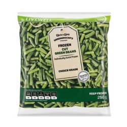 Live Well Cut Green Beans 250G