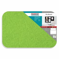 Adhesive Pin Board No Frame - 900 600MM - Lime