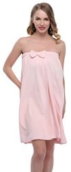 Expressbuynow Spa Bath Towel Wrap For Ladies 10 Colors Pink