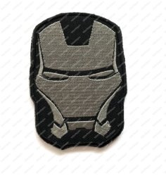 Wg064 The Avengers - Iron Man Patch With Velcro - Acu Colour