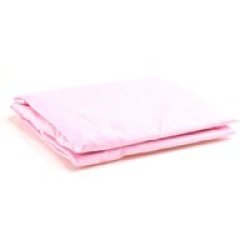 - Standard Camp Cotton Fitted Sheet Pink