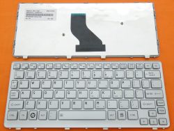 Toshiba Satellite T210 Series Silver Frame Laptop Keyboard Silver