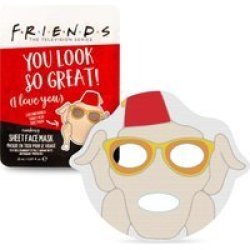 Friends Turkey Sheet Face Mask
