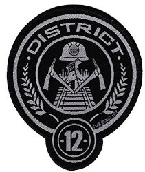 The Hunger Games District 12 Stitched 3" Patch