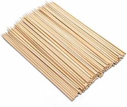 100 Bamboo Skewers 12 inch Wood Wooden Sticks BBQ Shish Kabob Fondue Party Grill