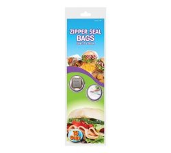 Zipper Seal Storage freezer Bags - 27CM X 28CM 15 Piece