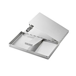 AdirOffice Aluminum Snapak Form Holder - Clipboard 10" X 6"