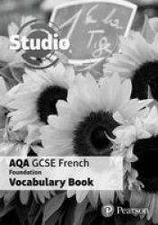 Studio Aqa Gcse French Foundation Vocabulary Book Pack Of 8 Paperback