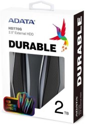 A-Data - HD770G 2TB Durable 2.5 Inch External Hard Drive