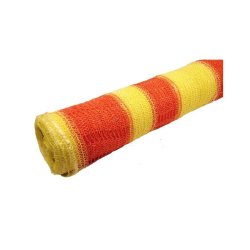 Barrier Fencing Orange Yellow Knitted 1.0MT X 50MT