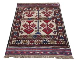 Gorgeous Afghan Barjesta Kilim Carpet Mix - 162 X 109CM