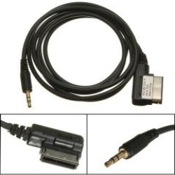 1.5M Music Interface Ami Mmi To 3.5MM Audio Aux MP3 Adapter Cable For Vw Audi A3