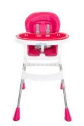 Candidsafe High Chair - Pink