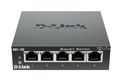 D-link 5 Port Gigabit Unmanaged Metal Desktop Switch DGS-105