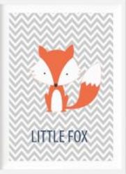 Simply Child Chevron Little Fox Print
