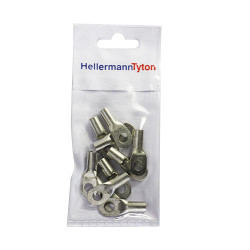 Hellermanntyton Cable Lugs Htb166 - 16mm X 6mm - 10 Pack