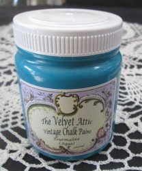 The Velvet Attic - Vintage Chalk Paint 1L- Tourmaline Aqua