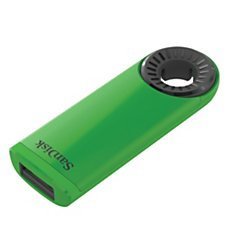 Sandisk Cruzer Dial Tm USB 2.0 Flash Drive 32GB Green