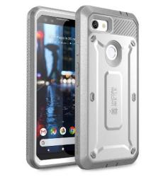 Google Pixel 3A Full Body Rugged Protective Case With Screen Protector White