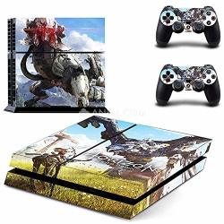 Playstation 4 Skin Set - Horizon Zero Dawn HD Printing Vinyl Skin Cover Protective For PS4 Console And 2 PS4 Controller By Mr Wonderful Skin