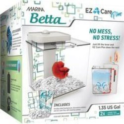 Marina Betta Ez Care Plus Aquarium Kit 5L White