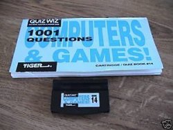 Quiz Wiz Electronic Question & Answer Game - Book 14 - 1993 By Tiger Electronics Ltd.
