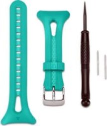 Garmin Replacement Watch Band For Forerunner 10 15 Small Teal & White