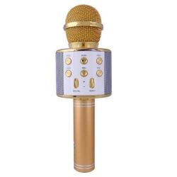 4AKID Wireless Karaoke Microphone For Kids - Gold