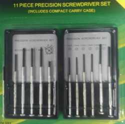 Precision 11 Piece Screwdriver Set