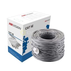 Hikvision 305 M CAT5E Utp Network Cable Solid Copper 0.45 Mm Cmx