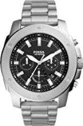 Fossil Men's Mega Machine Quartz Silicone Chronograph Watch FS5716