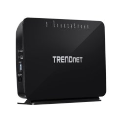 Trendnet AC750 VDSL2 ADSL2+ Modem Router With 4 X 10 100 Lan Ports And 1 X Gigabit Mbps Wan Port Retail Box 6 Months Limited Warranty