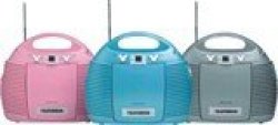 Telefunken Portable Radio And Cd Player - Pink