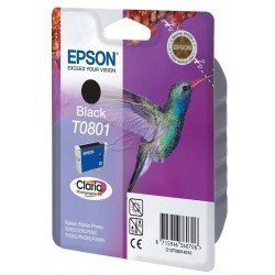 Epson T0801 Black Ink Cartridge for Stylus PX720WD PX820FWD P50 PX660