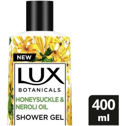 LUX Botanicals Moisturizing Body Wash Honeysuckle And Neroli Oil 400ML