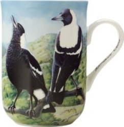 Maxwell & Williams Katherine Castle Birds Of Australia Mug 300ML Magpie