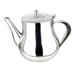 SAKI Porcelain Teapot, 48 Ounce Tea Pot with Infuser, Loose Leaf and  Blooming Tea Pot - Black 