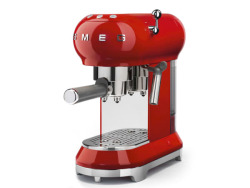 Smeg 1350W Manual Espresso Machine Red 