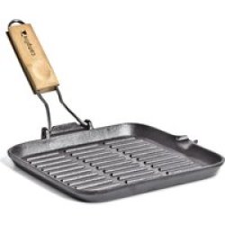 Frypan Square With Folding Handle 24CM
