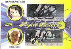 Bethany Sands liezel Huber- Leaf Ace 2013 - "perfect Partners Certified Auto" Card Pp11 9 Of 10