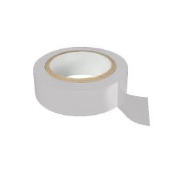 Current Tape Insulation Elect White 10M - 25 Pack
