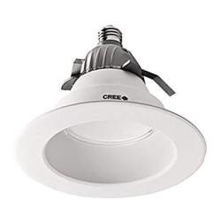 Cree Lighting CR6-800L-30K-12-E26 LED Downlight 6" Recessed 120V E26 Base 3000K Dimmable - 800 Lumens