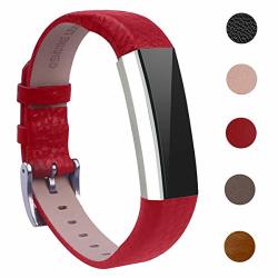 Bands Compatible For Fitbit Alta And Fitbit Alta Hr Bear Village Genuine Leather Band For Fitbit Alta Hr Adjustable Replacement Sport Wrist Bands For