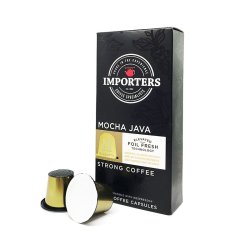 Nespresso Importers Mocha Java - Compatible Coffee Capsules - 20